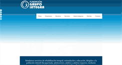 Desktop Screenshot of fundaciongrupointegra.com